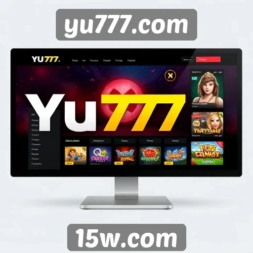 Análise da interface de usuário do yu777.com